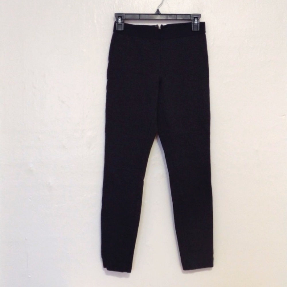 J Crew Gray Ponte Knit Pixie Pant w Exposed Back Zip 31090 - Picture 8 of 15